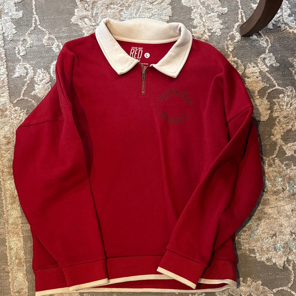 Taylor Swift Collared Quarter Zip All Too Well TV